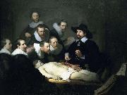 REMBRANDT Harmenszoon van Rijn Anatomy Lesson of Dr. Nicolaes Tulp, oil painting reproduction